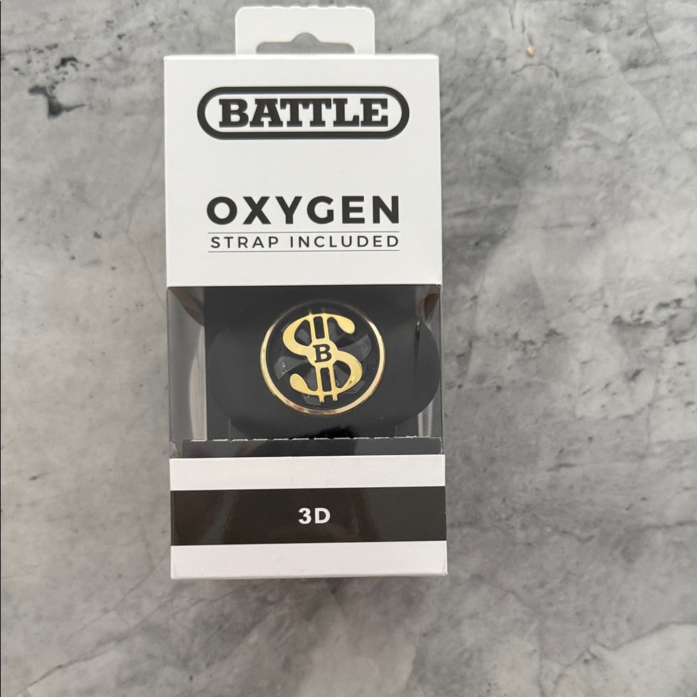 WITHOUT STRAP- Battle Money Spinner Mouthguard - Black with Gold